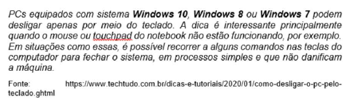 Imagem associada para resolução da questão