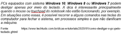 Imagem associada para resolução da questão